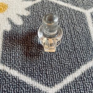 Transparent Crystal Glass Shivling