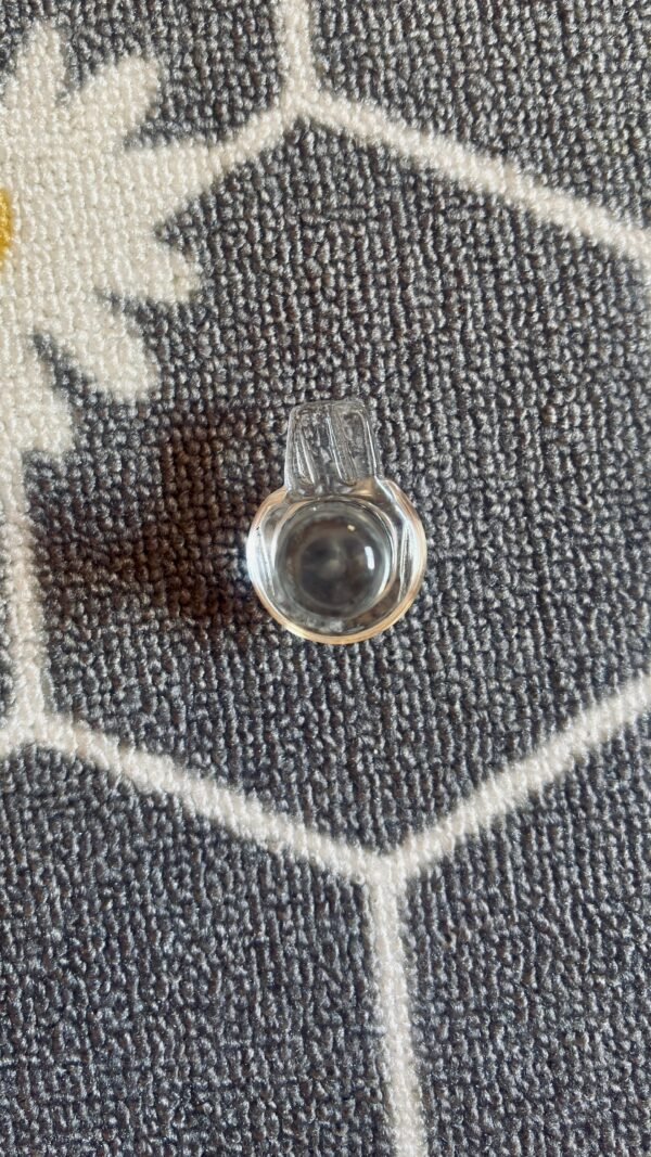 Transparent Crystal Glass Shivling - Image 2